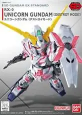 Maquette Gundam sd unicorn destroy ex std 005